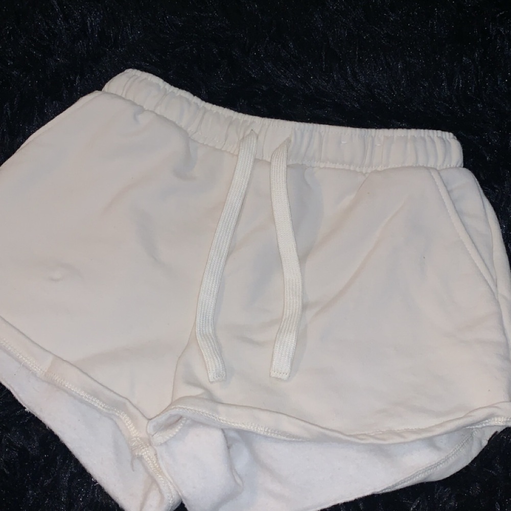 Auden Women's White Athletic Shorts